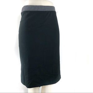 Banana Republic Black Skirt Size Medium